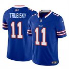 Men's Buffalo Bills Mitch Trubisky Blue 2023 F.U.S.E. Vapor Untouchable Limited Jersey