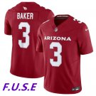 Men's Cardinals Budda Baker Red 2023 F.U.S.E. Vapor Limited Stitched Jersey