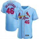 Mens Cardinals Paul Goldschmidt flex base Jersey royal