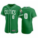 Mens Celtics Jayson Tatum No Name NBA X MLB Crossover Flex Baseball Jersey