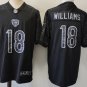 Men's Chicago Bears Caleb Williams Black Reflective Limited Jersey