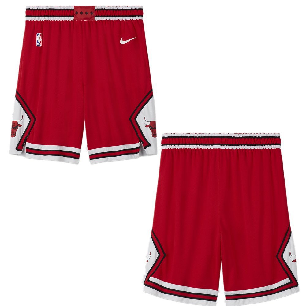 Men's Chicago Bulls Icon Edition Red Basketball Shorts