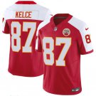 Men's Chiefs Travis Kelce Red White 2023 F.U.S.E. Football Jersey