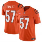 Men's Cincinnati Bengals Germaine Pratt Orange 2024 F.U.S.E With 1-star C Patch Jersey
