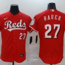 Men's Cincinnati Reds Trevor Bauer Flex Baseball Jersey Red