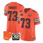 Men's Cleveland Browns Joe Thomas Orange 2023 F.U.S.E. Football Jersey