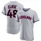 Men's Cleveland Guardians Emmanuel Clase Flex Base Jersey Grey