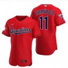Men's Cleveland Guardians Jose Ramirez Flex Base Jersey Red