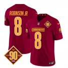 Men's Commanders Brian Robinson Burgundy 2023 F.U.S.E. 90th Anniversary Vapor Jersey