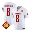 Men's Commanders Brian Robinson White 2023 F.U.S.E. 90th Anniversary Vapor Jersey
