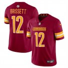 Men's Commanders Jacoby Brissett Burgundy 2023 F.U.S.E. Vapor Jersey
