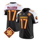 Men's Commanders Terry McLaurin Black White 2023 F.U.S.E. 90th Anniversary Football Jersey