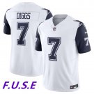 Men's Cowboys Trevon Diggs White 2023 F.U.S.E. Vapor Limited Football Jersey