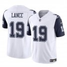 Men's Cowboys Trey Lance White 2023 F.U.S.E. Color Rush Football Jersey