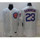 Mens Cubs Ryne Sandberg flex base Jersey white