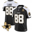 Men's Dallas Cowboys CeeDee Lamb 2023 F.U.S.E. Black With 1960 Patch Football Jersey
