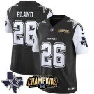 Men's Dallas Cowboys DaRon Bland 2023 F.U.S.E. NFC East Champions Ptach Football Jersey Black