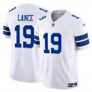 Men's Dallas Cowboys Trey Lance White 2023 F.U.S.E. Football Jersey
