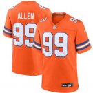 Mens Denver Broncos Zach Allen Mile High Collection 1977 Throwback F.U.S.E. Limited Jersey