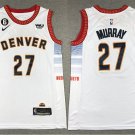 Men's Denver Nuggets Jamal Murray City Jersey White