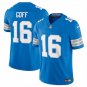 Men's Detroit Lions Jared Goff Blue 2024 F.U.S.E. Vapor Limited Jersey