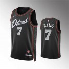 Mens Detroit Pistons Killian Hayes Black 2023-24 City Edition Jersey