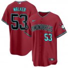 Men's Diamondbacks Active Player Christian Walker Red 2024 Cool Base Jersey