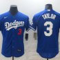Men's Dodgers Chris Taylor Flex Baseball Jersey royal