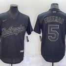 Men's Dodgers Freddie Freeman Inverted Legend Jersey Black