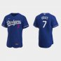 Men's Dodgers Julio Urias Flex Baseball Jersey Royal