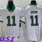 Men's Eagles AJ Brown White 2023 F.U.S.E Vapor Untouchable Jersey