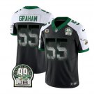 Men's Eagles Brandon Graham Black 2023 F.U.S.E. Throwback Jersey