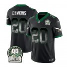 Men's Eagles Brian Dawkins Black 2023 F.U.S.E. Throwback Football Jersey