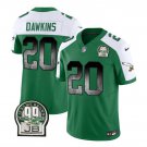 Men's Eagles Brian Dawkins Green 2023 F.U.S.E. Throwback Jersey