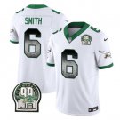 Men's Eagles DeVonta Smith White 2023 F.U.S.E. Throwback Football Jersey