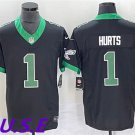 Men's Eagles Jalen Hurts Black 2023 F.U.S.E Vapor Untouchable Limited Jersey
