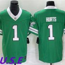 Men's Eagles Jalen Hurts Green 2023 F.U.S.E Vapor Untouchable Limited Jersey