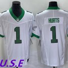 Men's Eagles Jalen Hurts White 2023 F.U.S.E Vapor Untouchable Jersey