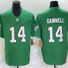 Men's Eagles Kenneth Gainwell Green 2023 F.U.S.E. Football Jersey