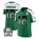 Men's Eagles Randall Cunningham Green 2023 F.U.S.E. Throwback Jersey