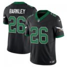 Men's Eagles Saquon Barkley Black 2023 F.U.S.E Vapor Untouchable Jersey