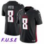 Men's Falcons Kyle Pitts Black 2023 F.U.S.E. Limited Stitched Football Jersey