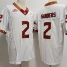 Men's Florida State Seminoles Deion Sanders White College Football F.U.S.E. Jersey