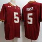 Men's Florida State Seminoles Jared Verse Red College Football F.U.S.E. Jersey