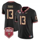 Men's Florida State Seminoles Jordan Travis Black College Football F.U.S.E. Jersey