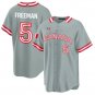 Mens Freddie Freeman Canada Baseball 2023 World Baseball Classic Jersey Gray