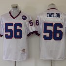 Men's Giants Lawrence Taylor White Throwback Football Stitched Jersey