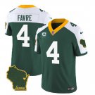 Men's Green Bay Packers Brett Favre Green 2023 F.U.S.E. Home Patch Vapor Jersey