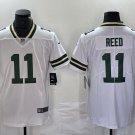 Men's Green Bay Packers Jayden Reed White Jersey