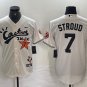 Men's Houston Astros C.J. Stroud Cream Cactus Jack Cool Base Jersey